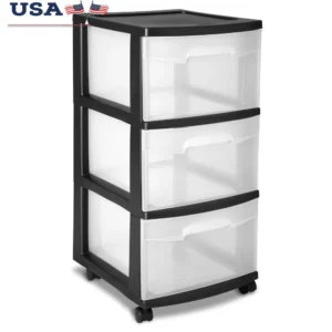 3-Drawer Storage Cart