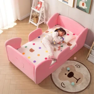 Toddler Bed with Rails